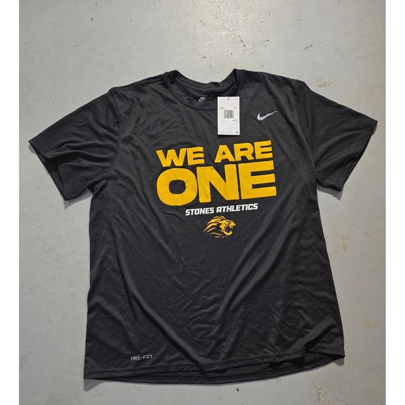 Nike Other - Nike Dri-FIT Mens Training T-Shirt "WE ARE ONE" Stones Athletics Black 2XL